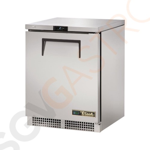 True Edelstahl Kühlschrank Tischmodell 147L Edelstahl. Eintürig. Modell: TUC-24-HC. True Edelstahl Kühlschrank Tischmodell 147L Edelstahl. Eintürig. Modell: TUC-24-HC.