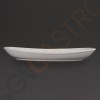 Olympia Whiteware tiefe ovale Schalen 30,4cm CC890 | 30,4 x 19cm | 4 Stück