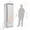 Polar Serie C Gefrierschrank Edelstahl 365L 210W/230V | 185 x 60 x 60cm | (Nutz)Kapazität: 365/258L | 6 Roste | 1-türig | Edelstahl Polar Serie C Gefrierschrank Edelstahl 365L 210W/230V | 185 x 60 x 60cm | (Nutz)Kapazität: 365/258L | 6 Roste | 1-türig | Edelstahl