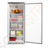 Polar Serie C Kühlschrank Edelstahl für leichte Nutzung 600L 200W/230V | 189 x 78 x 69,5cm | (Nutz)Kapazität: 600/513L | 3 Roste | 1-türig | Edelstahl