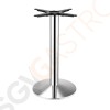 Bolero runder Tischfuß Chrom 72cm hoch 72(H)cm | Chrom