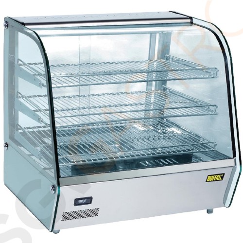 Buffalo Warmhaltevitrine 120L 1,1kW/230V | 68,7(B)cm | 3 Roste | Kapazität: 120L Buffalo Warmhaltevitrine 120L 1,1kW/230V | 68,7(B)cm | 3 Roste | Kapazität: 120L