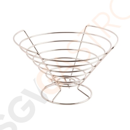 Olympia Obstkorb Edelstahl 28cm 16 x 28(Ø)cm | Edelstahl