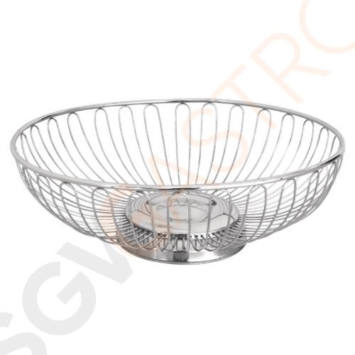 Olympia Obstkorb Edelstahl 25,5cm 9 x 25,5(Ø)cm | Edelstahl