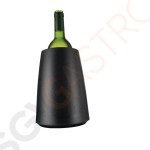 Vacu-Vin Flaschenkühler schwarz 20,8 x 15,5(Ø)cm | schwarz