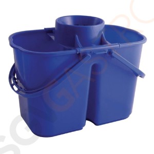 Jantex doppelter Moppeimer blau 7L + 8L Kapazität: 7L und 8L | blau