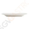 Lumina rechteckige Teller mit breitem Rand 20cm CD629 | 20 x 13cm | 6 Stück