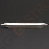 Lumina rechteckige Teller mit breitem Rand 27,5cm CD630 | 25,7 x 15,5cm | 4 Stück