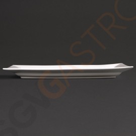 Lumina rechteckige Teller mit breitem Rand 31cm CD631 | 31 x 17,5cm | 2 Stück