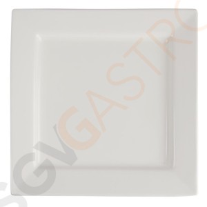 Lumina quadratische Teller mit breitem Rand 23,3cm CD633 | 23,3 x 23,3cm | 4 Stück