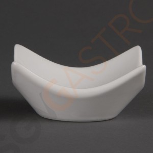 Olympia Whiteware Schalen mit erhöhten Ecken 7,2cm 12 Stück | 3,6 x 7,2 x 7,2cm | Porzellan Olympia Whiteware Schalen mit erhöhten Ecken 7,2cm 12 Stück | 3,6 x 7,2 x 7,2cm | Porzellan