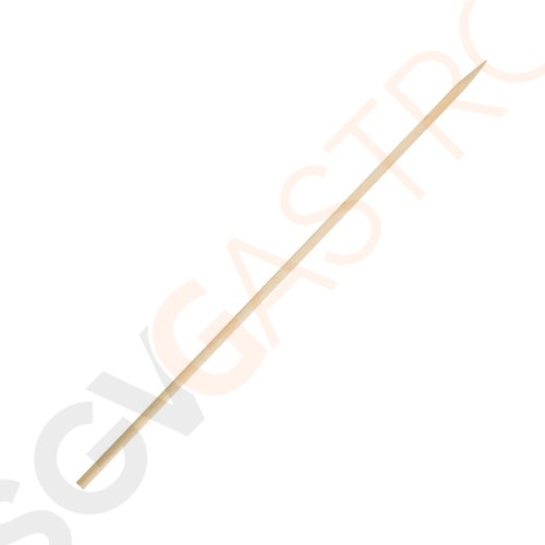 Fiesta Green Einweg-Holzspieße Biologisch abbaubar 18cm Anzahl pro Packung: 200 | Länge: 18 cm