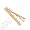 Fiesta Green Einweg-Holzspieße Biologisch abbaubar 18cm Anzahl pro Packung: 200 | Länge: 18 cm