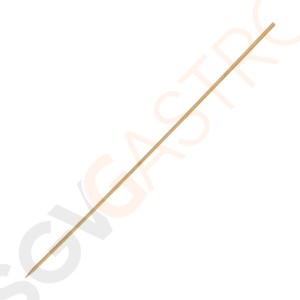 Fiesta Green Einweg-Holzspieße Biologisch abbaubar 25cm Anzahl pro Packung: 200 | Länge: 25 cm Fiesta Green Einweg-Holzspieße Biologisch abbaubar 25cm Anzahl pro Packung: 200 | Länge: 25 cm