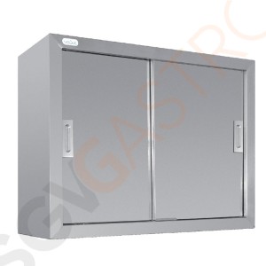 Vogue Wandschrank 90cm breit Edelstahl | 60 x 90 x 30cm