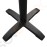 Bolero Tischfuß mit Fußkreuz Gusseisen 72cm hoch 73,5(H) x 61(Ø)cm | Gusseisen