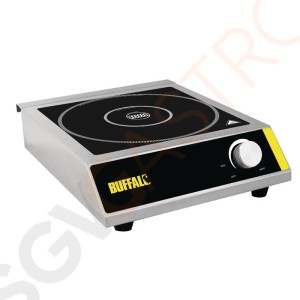Buffalo Induktionskochplatte 3kW/230V | 1 Kochzone Buffalo Induktionskochplatte 3kW/230V | 1 Kochzone