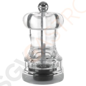 Olympia Pfeffermühle Acryl 10,2cm 10,2 x 6,1(Ø)cm | Acryl
