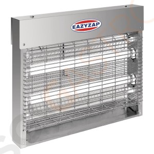 Eazyzap Insektenvernichter aus Edelstahl 12W Deckung: 30m² | 12W | Edelstahl Eazyzap Insektenvernichter aus Edelstahl 12W Deckung: 30m² | 12W | Edelstahl