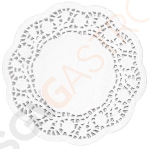 Fiesta Tortenspitze rund 10cm Größe: 10(Ø)cm. Verkauft im 250er Pack. Fiesta Tortenspitze rund 10cm Größe: 10(Ø)cm. Verkauft im 250er Pack.