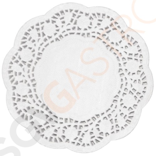 Fiesta Tortenspitze rund 24cm Größe: 24(Ø)cm. Verkauft im 250er Pack.