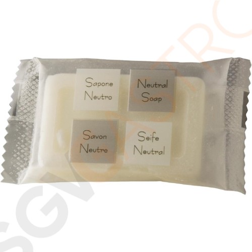 Mignon rechteckige Seife 500 Stück | 12g