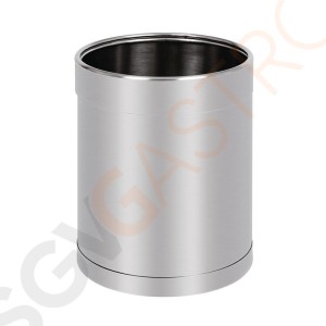 Bolero Papierkorb in Edelstahl 10,2L Kapazität: 10L | Edelstahl Bolero Papierkorb in Edelstahl 10,2L Kapazität: 10L | Edelstahl