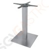 Bolero quadratischer Tischfuß Edelstahl 72cm hoch 72(H)cm | Edelstahl