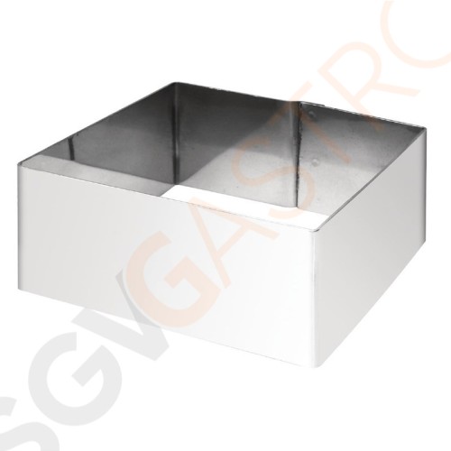 Vogue quadratischer Moussering 8cm Größe: 3,5(H) x 8(B) x 8(L)cm