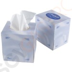 Weiße Taschentücher für Kubusbox Geeignet für Boxen CC493, DA603, DA604 | 24 Packungen | 70 Tücher pro Packung | 2-lagig