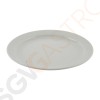 Athena Hotelware runde Teller mit schmalem Rand 22,6cm CF363 | 22,6(Ø)cm | 12 Stück