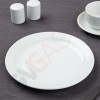 Athena Hotelware runde Teller mit schmalem Rand 22,6cm CF363 | 22,6(Ø)cm | 12 Stück