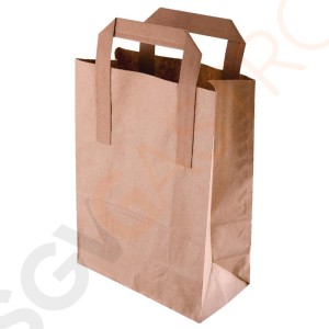 Fiesta Green Braune Papiertüte groß aus recyceltem Papier 250 Stück. Fiesta Green Braune Papiertüte groß aus recyceltem Papier 250 Stück.