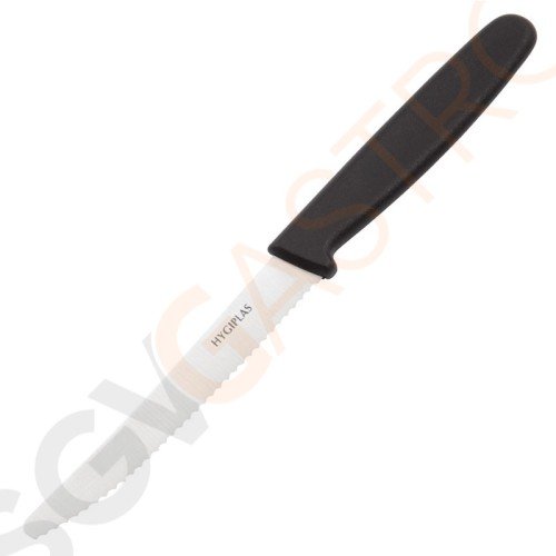 Hygiplas schwarz Tomatenmesser 10cm Tomatenmesser | 10 cm | 20 gr Hygiplas schwarz Tomatenmesser 10cm Tomatenmesser | 10 cm | 20 gr