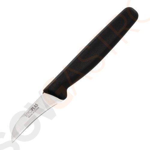Hygiplas schwarz Tourniermesser 7cm Tourniermesser | 7 cm | 20 gr