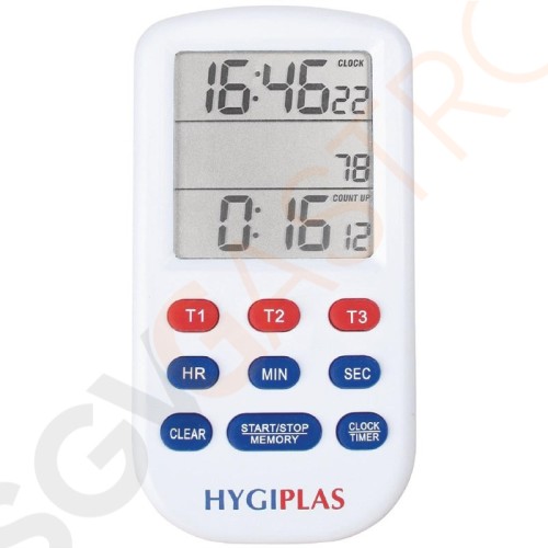 Hygiplas dreifacher Wecker Dreifacher Wecker.