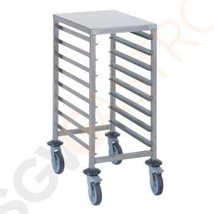 Tournus GN1/1 Regalwagen 8 Etagen Mit Arbeitsfläche. 8 Etagen Tournus GN1/1 Regalwagen 8 Etagen Mit Arbeitsfläche. 8 Etagen