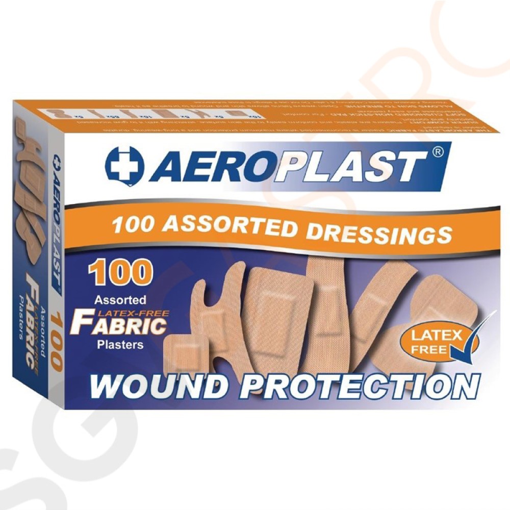 Aeroplast latexfreie Pflaster 100 Stück | verschiedene Größen