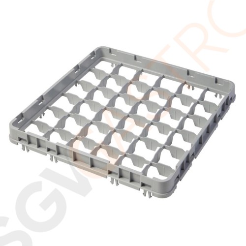 Cambro Gläserkorbaufsatz mit 36 Fächern Größe: 5,1(H) x 50(B) x 50(T)cm
