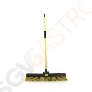 Breiter Besen für häufige Nutzung Weiche und steife Borsten | 61(B)cm