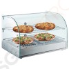 Buffalo Warmhaltevitrine 45L 800W/230V | 55,4(B)cm | 2 Roste | Kapazität: 45L Buffalo Warmhaltevitrine 45L 800W/230V | 55,4(B)cm | 2 Roste | Kapazität: 45L