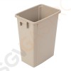 Jantex Recycling-Mülleimer beige 56L Kapazität: 56L | beige | Polypropylen