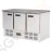 Polar Serie G Thekenkühltisch mit Marmorarbeitsfläche 3-türig 368Ltr 368Ltr. 3türig (9 x 1/1 GN)