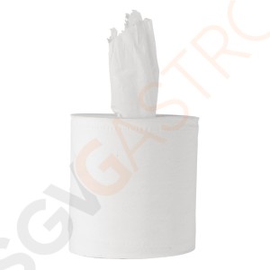 Tork Handtuchrollen für Innenabrollung weiß 2-lagig - 6 Stück Nachfüllung für Spender Y044 | 6 Stück | 160m | 2-lagig | weiß