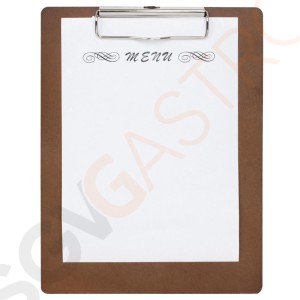 Olympia Speisekarte Klemmbrett A4 CL174 | A4 Olympia Speisekarte Klemmbrett A4 CL174 | A4