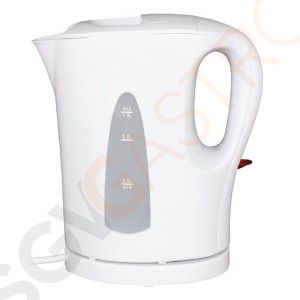 Caterlite Wasserkocher weiß 1L Ideal für Hotelzimmer | 1,1kW/230V | Kapazität 1L | weiß Caterlite Wasserkocher weiß 1L Ideal für Hotelzimmer | 1,1kW/230V | Kapazität 1L | weiß