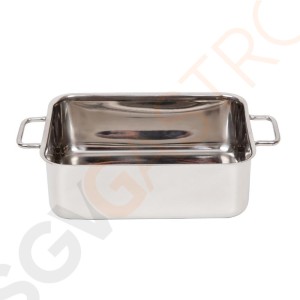 Olympia Minibräter 15 x 10cm Deckel CL189 separat erhältlich | 5 x 15 x 10cm | Edelstahl