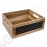 Olympia Brotbox mit Kreidetafel GN1/2 12 x 32,5 x 26,5cm (GN1/2) | Akazienholz