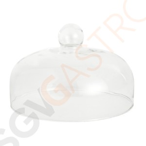 Glasglocke 26cm 17 x 26(Ø)cm | Glas