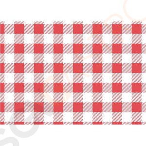 Rot kariertes Pergamentpapier 25x25cm 25x25cm Rot kariertes Pergamentpapier 25x25cm 25x25cm